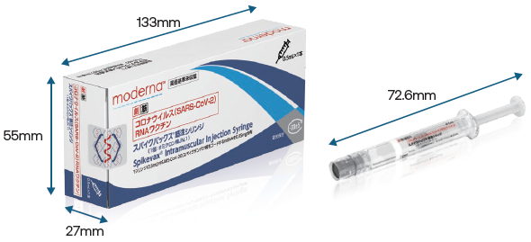 コロナウイルスワクチン（SARS-Cov2）RNAワクチン スパイクバックス筋注シリンジ